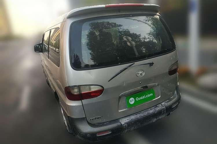 Used JAC Refine 2015 1.9T Shuttle Long-Wheelbase Comfort Model HFC4DB1-2C Rear Left 45 Deg