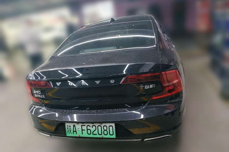 Used Volvo S90 New Energy 2019 T8 e-Drive Hybrid Intelligent Luxury Version China VI Standard Rear