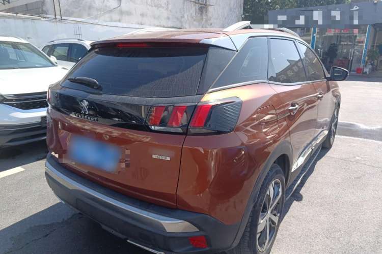 Used Peugeot 4008 2017 350THP Elite Edition Rear Right 45 Deg