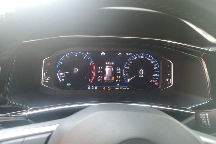 Used Volkswagen Tayron X 2020 380TSI Four-Wheel Drive Prestige Connected Version Instrument Cluster