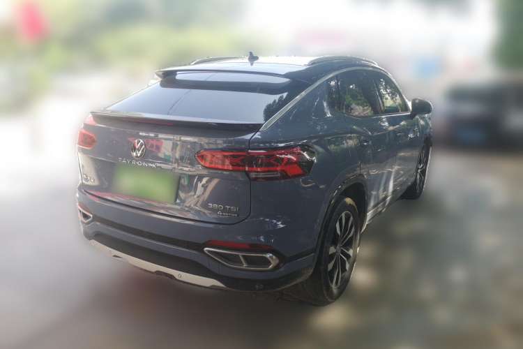 Used Volkswagen Tayron X 2020 380TSI Four-Wheel Drive Prestige Connected Version Rear Right 45 Deg