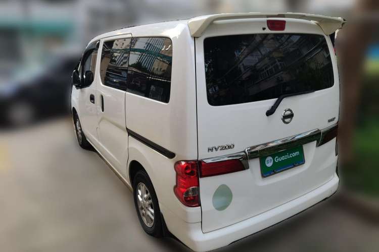 Used Nissan NV200 2013 1.6L Luxury Model China IV Standard Rear Left 45 Deg