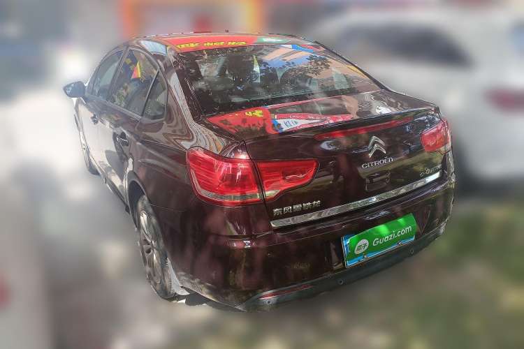 Used Citroen C-Quatre 2013 Sedan 1.6L Automatic Prestige Model Rear Left 45 Deg