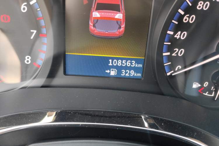 Used Venucia D60 2018 1.6L Manual Smart Connect Elite Edition Odometer Close Up
