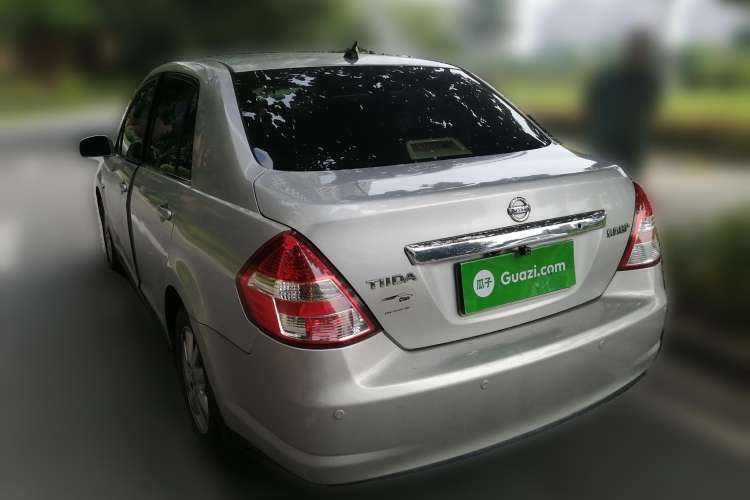 Used Nissan Tiida Sedan 2008 1.6L Automatic Fashion Edition Rear Left 45 Deg