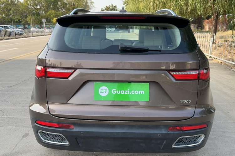 Used Zotye T700 2017 1.8T Dual-Clutch Luxury Model