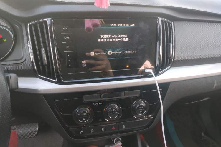 Used Skoda Kamiq 2020 GT 1.5L Automatic Flagship Model China VI Standard Audio And AC Panel