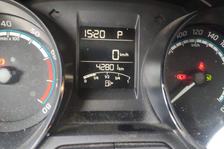 Used Skoda Kamiq 2020 GT 1.5L Automatic Flagship Model China VI Standard Odometer Close Up