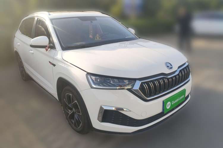 Used Skoda Kamiq 2020 GT 1.5L Automatic Flagship Model China VI Standard Front Right 45 Deg