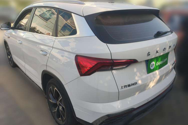 Used Skoda Kamiq 2020 GT 1.5L Automatic Flagship Model China VI Standard Rear Left 45 Deg