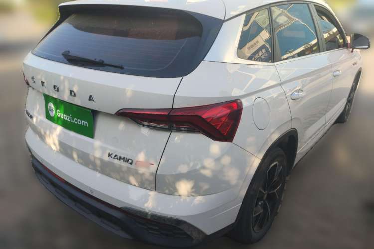 Used Skoda Kamiq 2020 GT 1.5L Automatic Flagship Model China VI Standard Rear Right 45 Deg