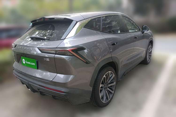 Used JETOUR Dashing 2022 1.6T DCT King MAX Rear Right 45 Deg