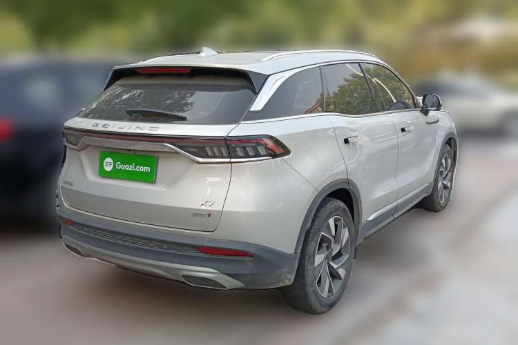 Used BAIC Beijing X7 2020 1.5TD DCT Trendy Edition Rear Right 45 Deg