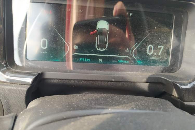 Used Cowin Xuanjie 2020 1.5L CVT Zhaо Odometer Close Up