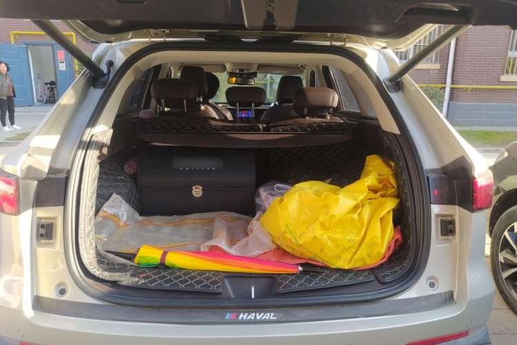 Used Haval Fierce Dragon Max 2023 1.5L Hi4 105 Four-Wheel Drive Smart Flagship Edition Trunk