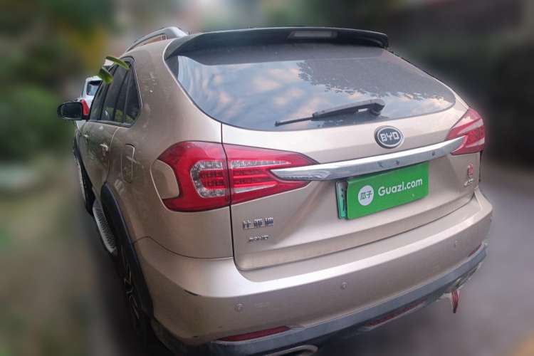 Used BYD Tang New Energy 2015 2.0T Four-Wheel-Drive Flagship Model Rear Left 45 Deg