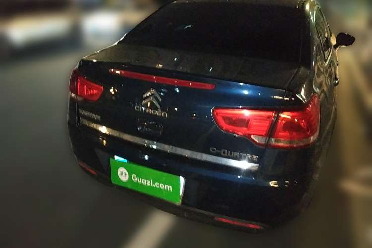 Used Citroen C-Quatre 2012 Sedan 1.6L Automatic Prestige Model Rear