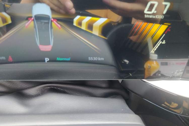 Used MG 5 Scorpio 2022 1.5T Trophy Sport Luxurious Edition Odometer Close Up