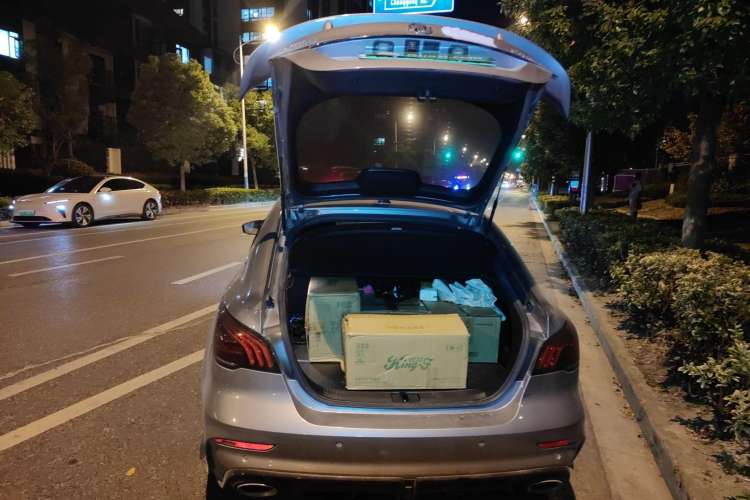 Used MG 6 New Energy 2020 1.5T Hybrid Trophy Intelligent Drive Flagship Edition Trunk