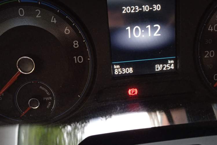 Used Volkswagen Lavida Pure Electric 2019 Enjoyment Edition Odometer Close Up