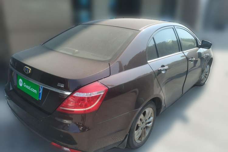 Used Geely Auto Emgrand 2016 Sedan 1.5L Manual Upward Edition Rear Right 45 Deg