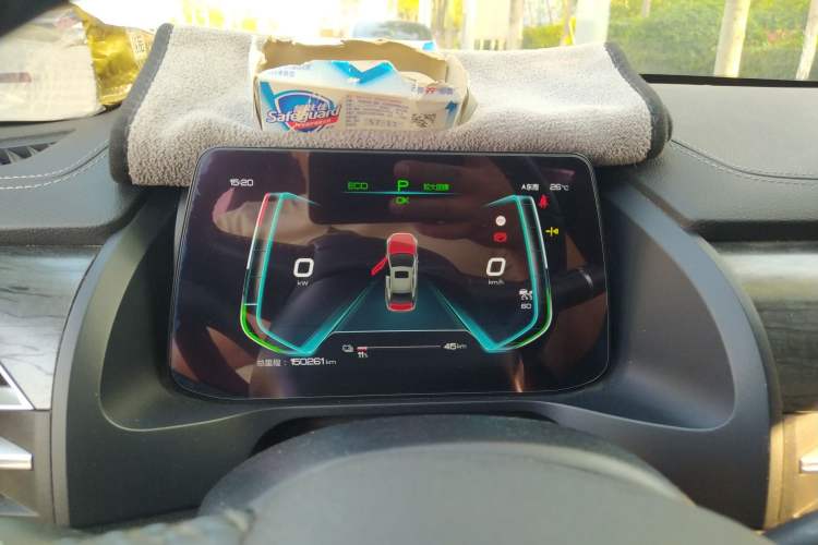 Used BYD Qin Pro New Energy 2018 EV500 Smart Connect Elite Model Instrument Cluster