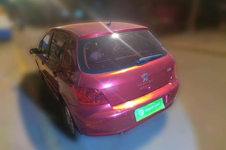 Used Peugeot 307 2008 Hatchback 2.0L Automatic Deluxe Edition Rear Left 45 Deg