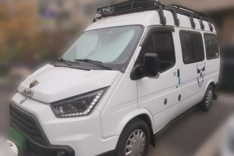 Used JMC Transit 2017 2.8T Commercial Version Short Wheelbase Mid-Roof 6/7/8-Seater JX493