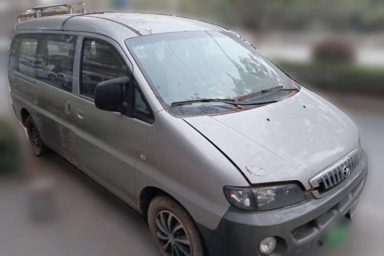 Used JAC Refine 2015 2.0L Shuttle Gasoline Long-Wheelbase Standard Version HFC4GA3-3D Front Right 45 Deg