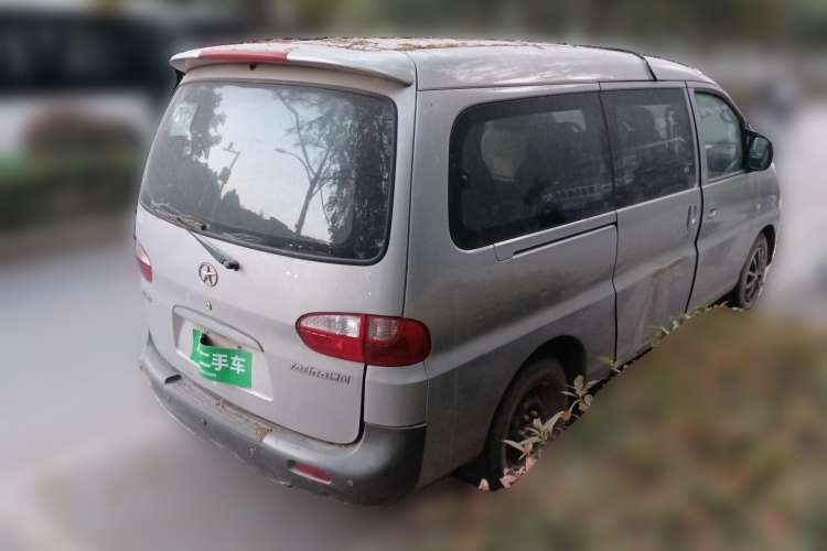 Used JAC Refine 2015 2.0L Shuttle Gasoline Long-Wheelbase Standard Version HFC4GA3-3D Rear Right 45 Deg