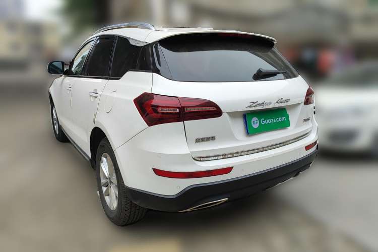 Used Zotye T600 Coupe 2017 1.5T Automatic Luxury Model Rear Left 45 Deg