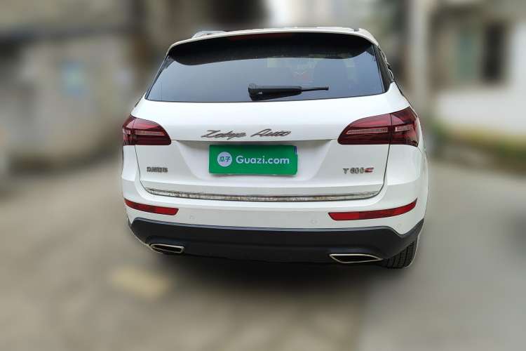 Used Zotye T600 Coupe 2017 1.5T Automatic Luxury Model Rear