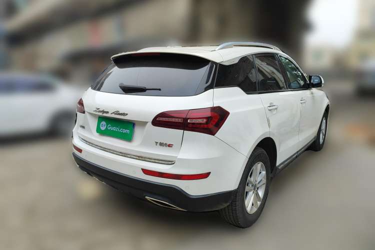 Used Zotye T600 Coupe 2017 1.5T Automatic Luxury Model Rear Right 45 Deg