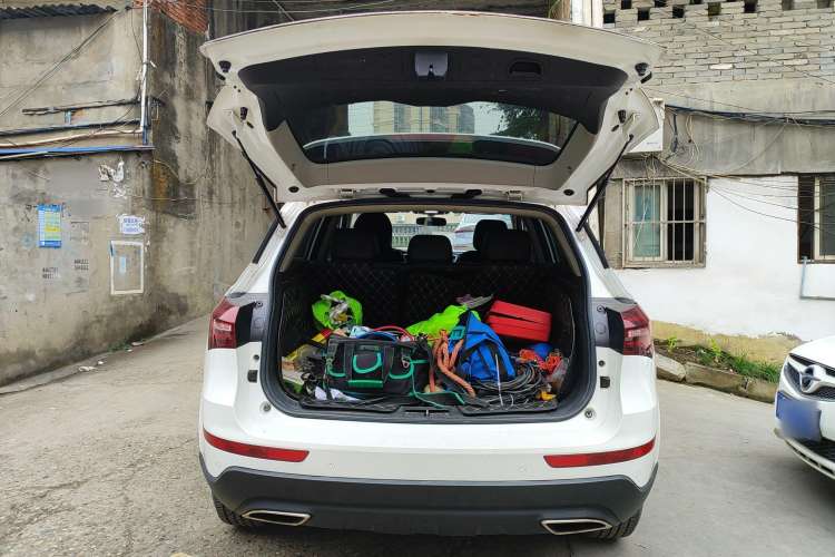 Used Zotye T600 Coupe 2017 1.5T Automatic Luxury Model Trunk