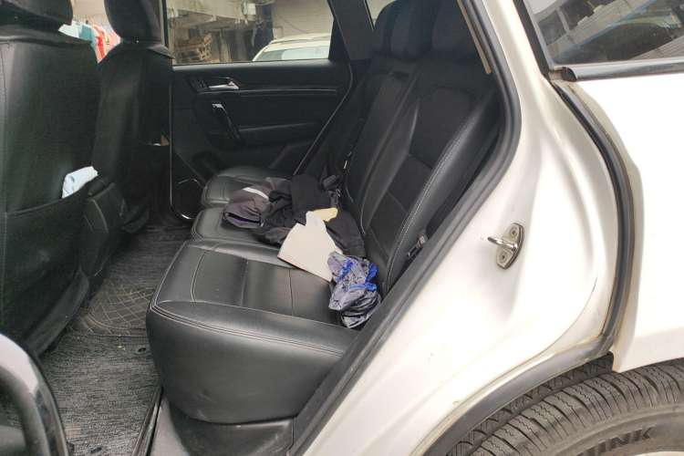 Used Zotye T600 Coupe 2017 1.5T Automatic Luxury Model Left Rear Seat