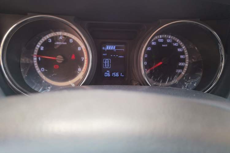 Used Dongfeng Aeolus A60 2016 1.5L Manual Luxury Version Odometer Close Up