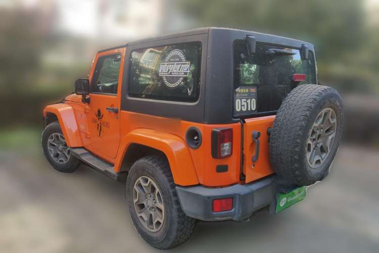 Used Jeep Wrangler 2013 3.6L Sahara two-door model
