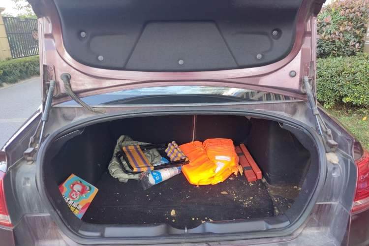 Used Citroen C-Quatre 2013 Sedan 1.6L Automatic Prestige Model Trunk