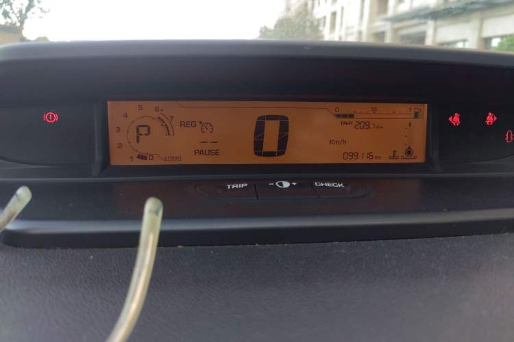 Used Citroen C-Quatre 2013 Sedan 1.6L Automatic Prestige Model Instrument Cluster