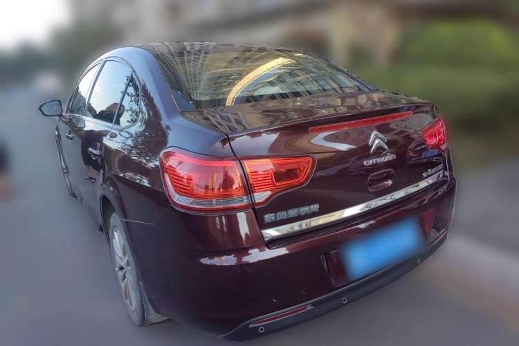 Used Citroen C-Quatre 2013 Sedan 1.6L Automatic Prestige Model Rear Left 45 Deg