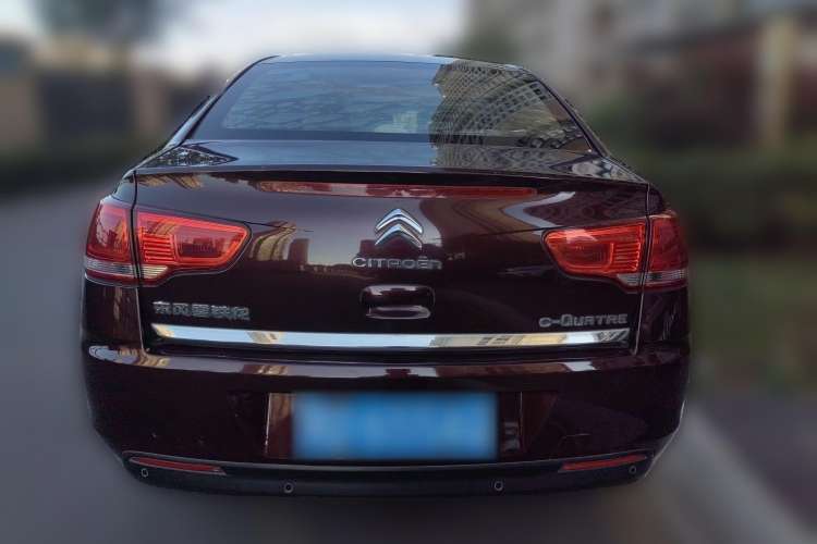 Used Citroen C-Quatre 2013 Sedan 1.6L Automatic Prestige Model Rear