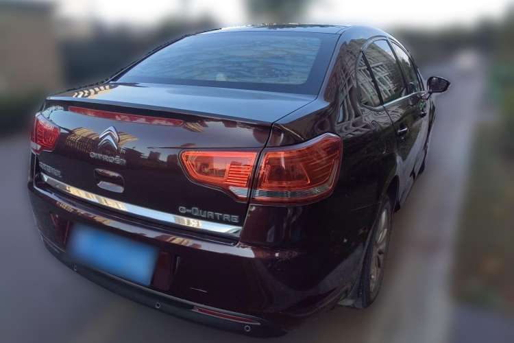 Used Citroen C-Quatre 2013 Sedan 1.6L Automatic Prestige Model Rear Right 45 Deg