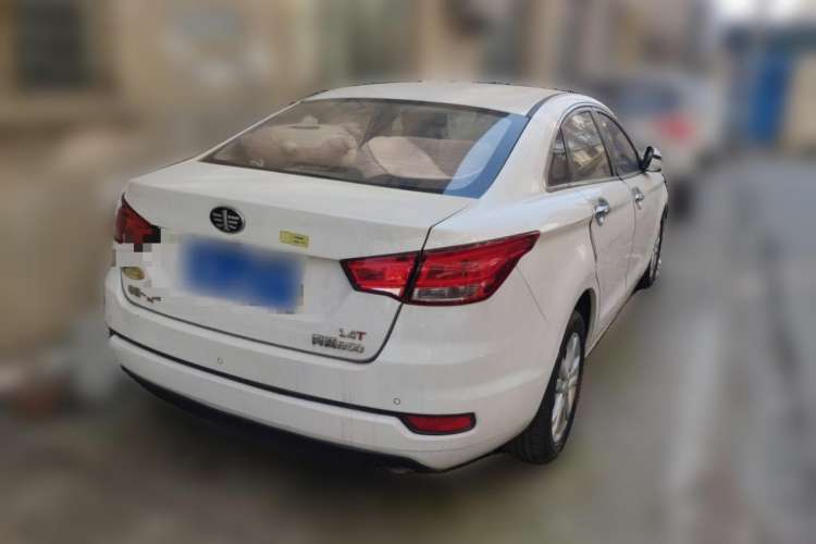 Used Bestune B50 2018 1.4T Automatic 20th Anniversary Edition Rear Right 45 Deg