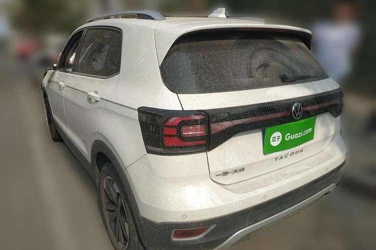Used Volkswagen Tacqua 2021 1.5L Automatic Yue Zhi Lian Edition Rear Left 45 Deg