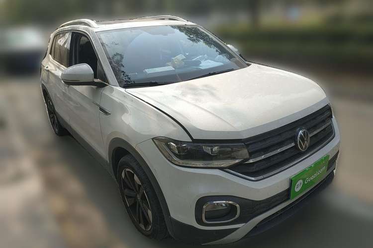 Used Volkswagen Tacqua 2021 1.5L Automatic Yue Zhi Lian Edition Front Right 45 Deg