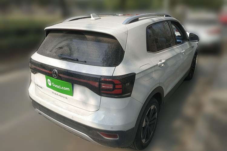 Used Volkswagen Tacqua 2021 1.5L Automatic Yue Zhi Lian Edition Rear Right 45 Deg