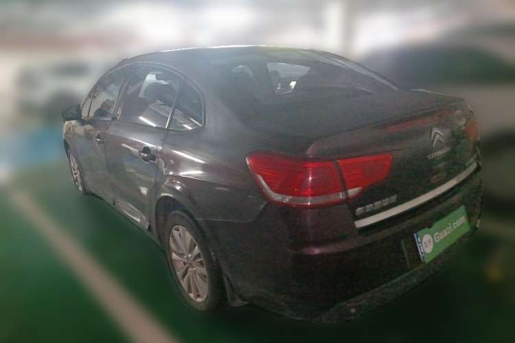 Used Citroen C-Quatre 2013 Sedan 1.6L Automatic Prestige Model Rear Left 45 Deg