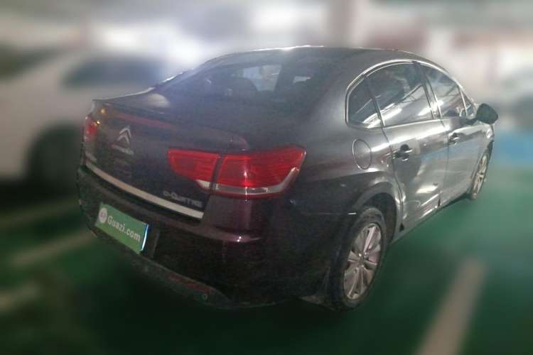 Used Citroen C-Quatre 2013 Sedan 1.6L Automatic Prestige Model Rear Right 45 Deg