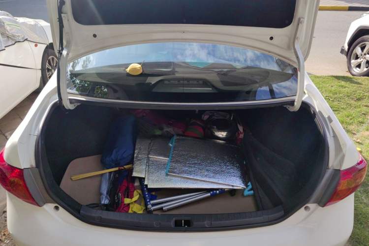 Used Toyota Corolla 2007 1.6L Automatic GL Trunk