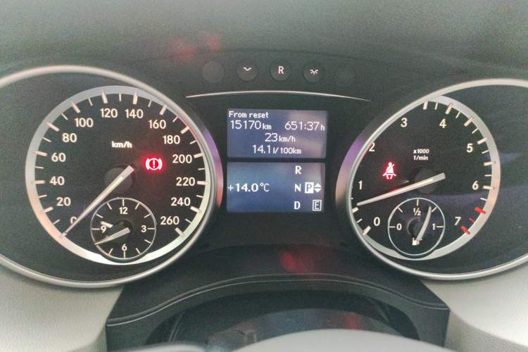 Used Mercedes-Benz R-Class 2015 R 320 4MATIC Luxury Model Instrument Cluster